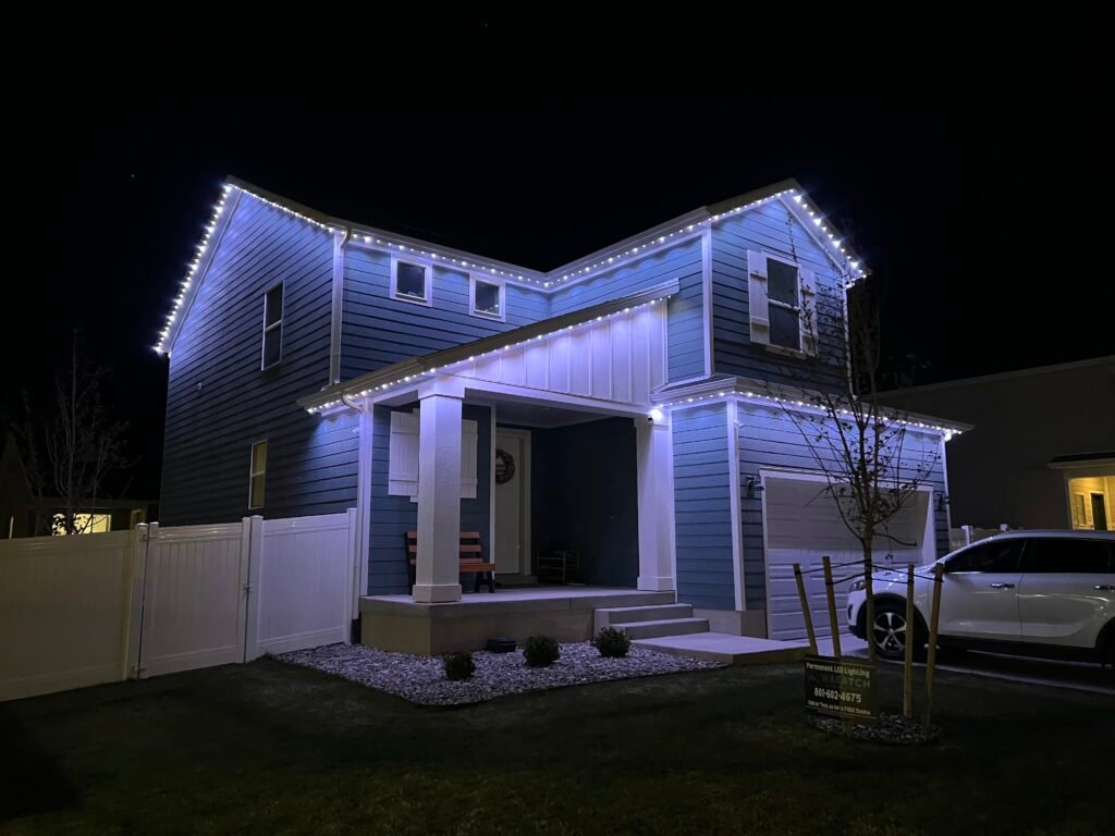 Permanent LED Lighting in Stacey Street