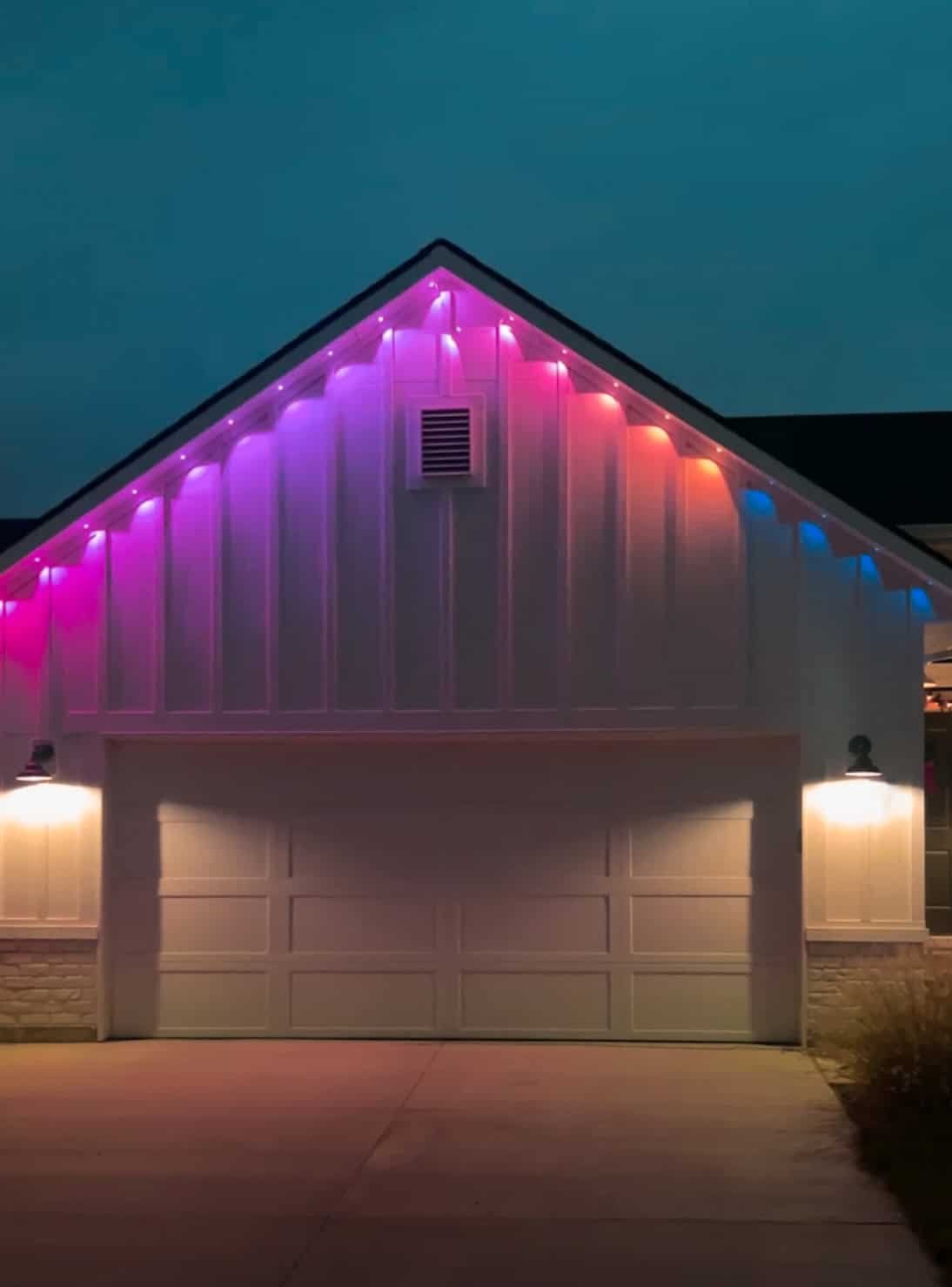 Permanent LED Lighting in Plantation